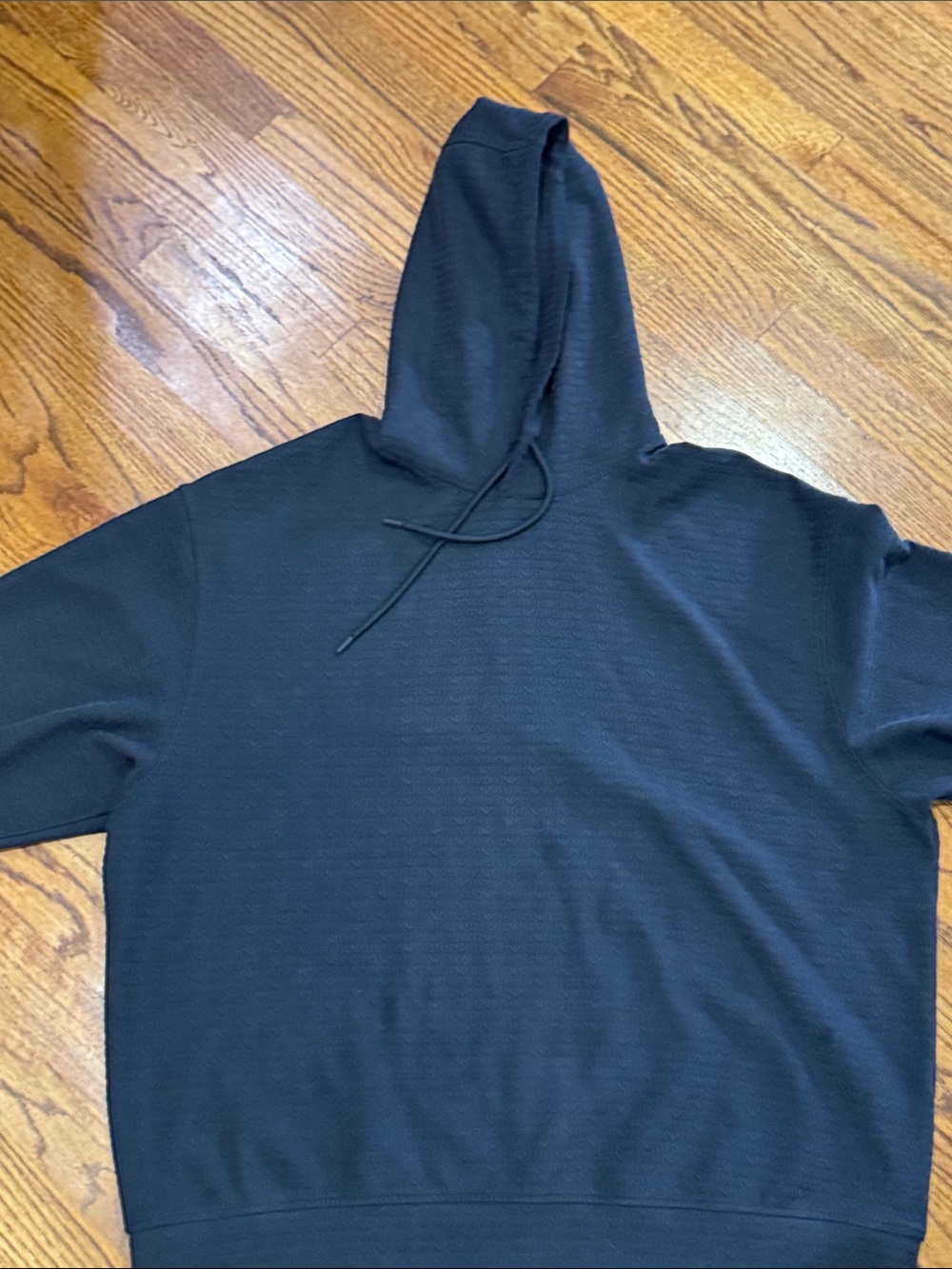 Emporio Armani Navy Blue Men's Hooded Sweatshirt